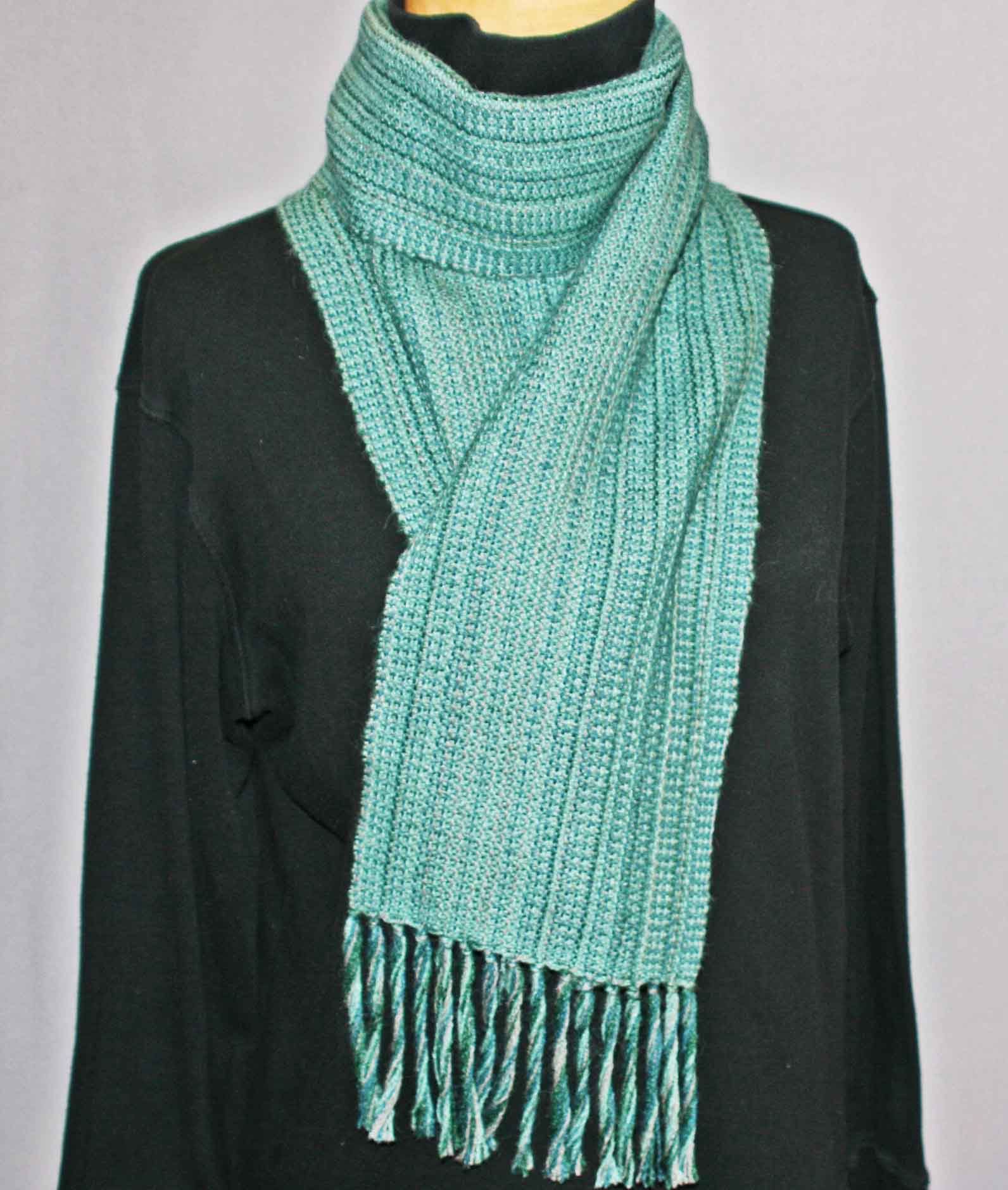 green scarves